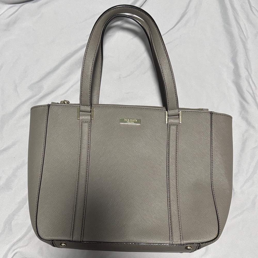 Kate Spade Gray Tote Bag